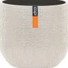 Best Capi Europe Blumentopf Nature Skin beige D 23,5 H 21 cm Blumentöpfe & Pflanzgefäße|Blumentöpfe