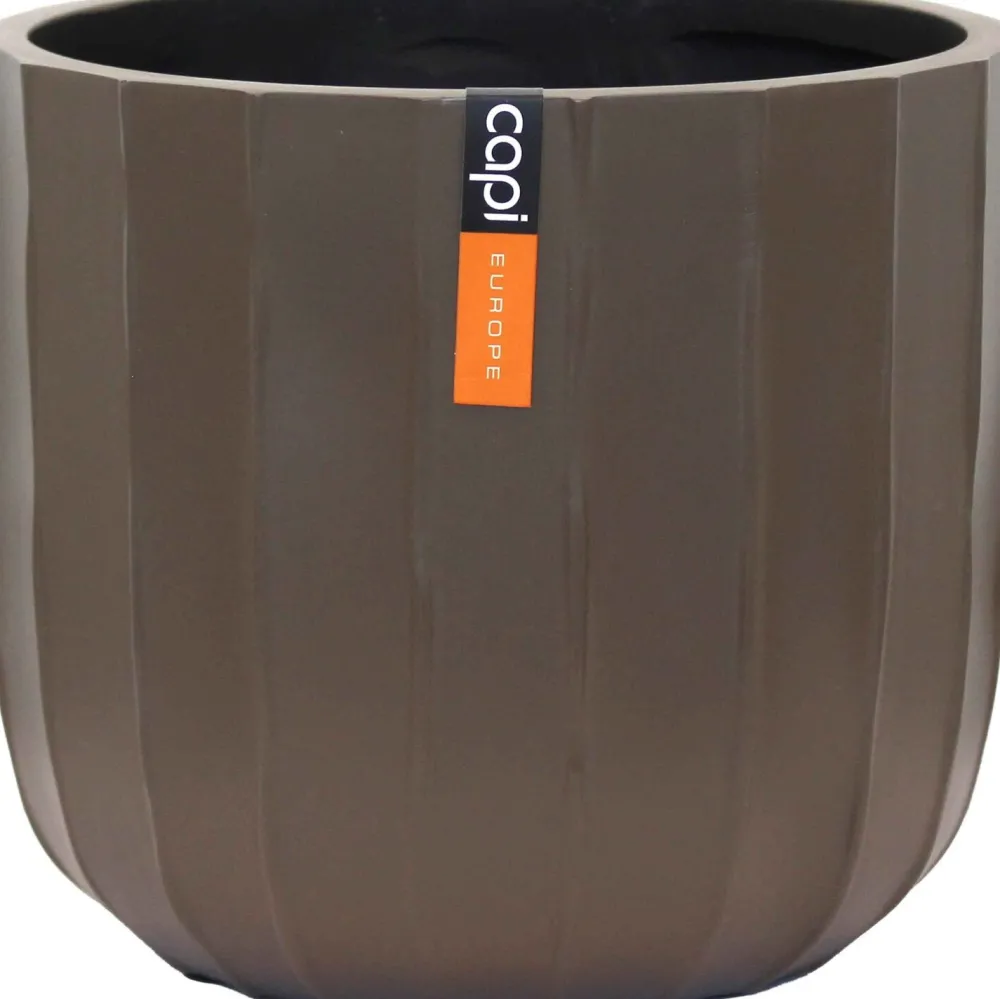 Hot Capi Europe Blumentopf Nature Craft taupe D 9 H 8 cm Blumentöpfe & Pflanzgefäße|Blumentöpfe