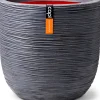Sale Capi Europe Blumentopf Nature Rib D 43 H 41 cm grau Blumentöpfe|Blumentöpfe & Pflanzgefäße