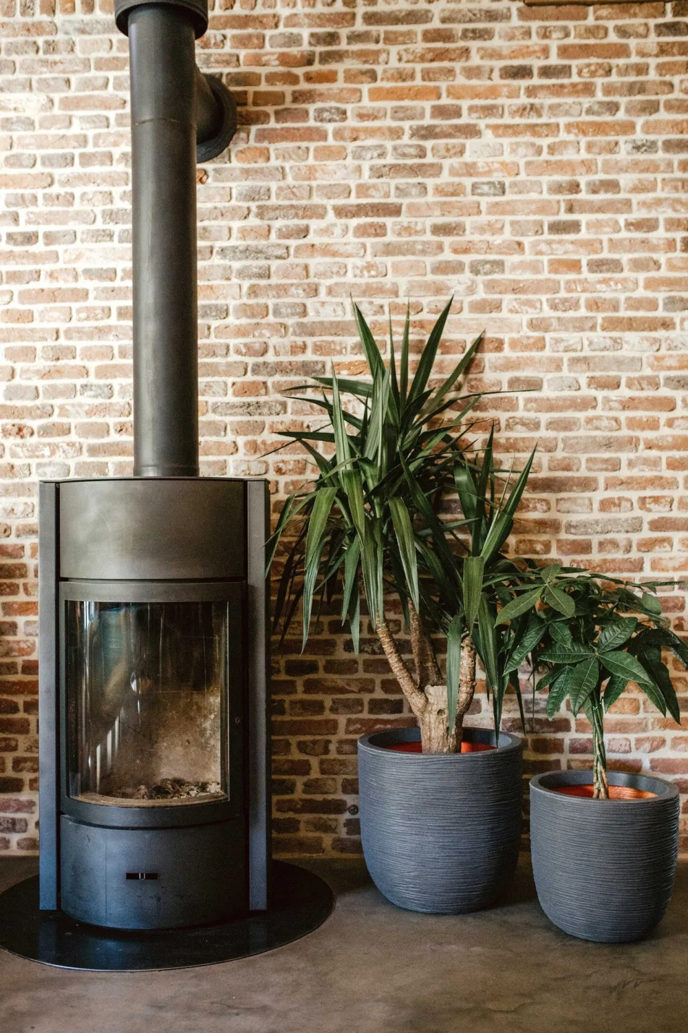 Sale Capi Europe Blumentopf Nature Rib D 43 H 41 cm grau Blumentöpfe|Blumentöpfe & Pflanzgefäße