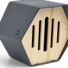 Outlet Capi Europe Insektenhotel Hive anthrazit 19 x 22 x 20 cm Insektenhotels