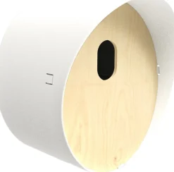 Online Capi Europe Nistkasten oval weiß 24 x 19 x 23 cm Gartenvögel|Vogelhäuser & Nistkästen