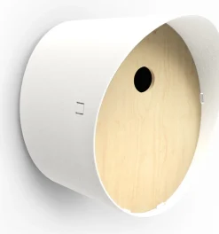 New Capi Europe Nistkasten rund weiß 24 x 19 x 23 cm Gartenvögel|Vogelhäuser & Nistkästen