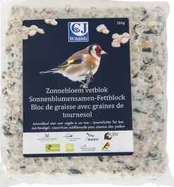 Online CJ Wildlife Fettblock mit Sonnenblumenkernen Gartenvögel|Vogelfutter