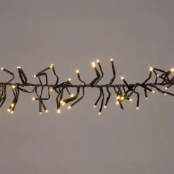 New Cluster-Lichterkette Flash 4,5 m mit 768 Lämpchen warmweiß Weihnachtsbaumbeleuchtung