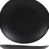 Cosy & Trendy Teller Vongola Blacky schwarz 22,2 x 20,3 x 2,5 cm Geschirr & Gläser