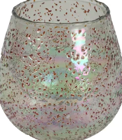 New Countryfield Teelichthalter Amia halbdurchsichtig D 18 H 18 cm Teelichthalter