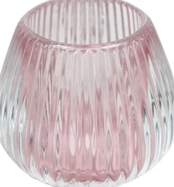 Discount Countryfield Teelichthalter Carlin rosa D 10,2 H 8,5 cm Teelichthalter