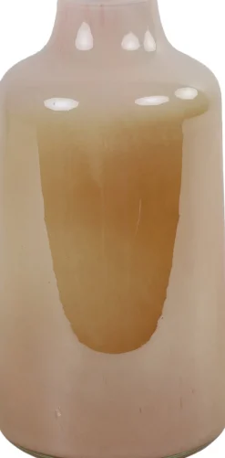 Discount Countryfield Vase Inis rosa / gold D 16 H 29,5 cm Vasen & Krüge|Blumentöpfe & Pflanzgefäße