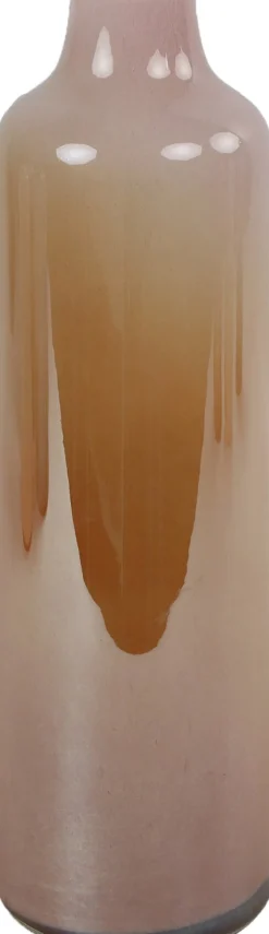 Discount Countryfield Vase Inis rosa / gold D 12 H 39 cm Vasen & Krüge|Blumentöpfe & Pflanzgefäße