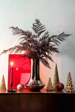 Sale Countryfield Vase Rika braun D 25 H 40 cm Vasen & Krüge|Blumentöpfe & Pflanzgefäße