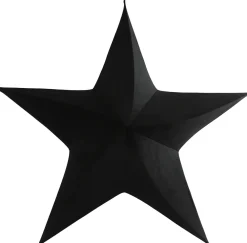 Online Countryfield Weihnachtsbaumschmuck Stern Maria schwarz 51 x 135 x 135 cm Weihnachtsdeko Zum Aufhängen