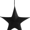 Hot Countryfield Weihnachtsbaumschmuck Stern Maria schwarz 13 x 40 x 40 cm Weihnachtsdeko Zum Aufhängen