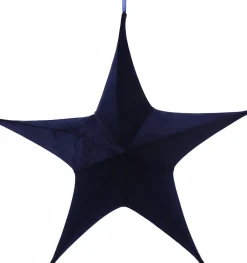 Outlet Countryfield Weihnachtsbaumschmuck Stern Maria blau 21 x 60 x 60 cm Weihnachtsdeko Zum Aufhängen