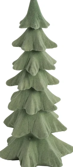 Best Countryfield Weihnachtsdeko Baum Zino grün 10,5 x 10,5 x 22 cm Weihnachtsfiguren & -Objekte