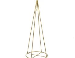 Hot Decoris Deko-Baum gold D 120 H 300 cm Alternative Weihnachtsbäume|Weihnachtsfiguren & -Objekte