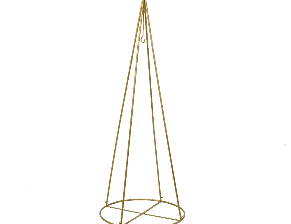 Hot Decoris Deko-Baum gold D 120 H 300 cm Alternative Weihnachtsbäume|Weihnachtsfiguren & -Objekte