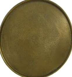 Clearance Decoris Dekoteller gold D 20 H cm Dekoschalen & -Teller