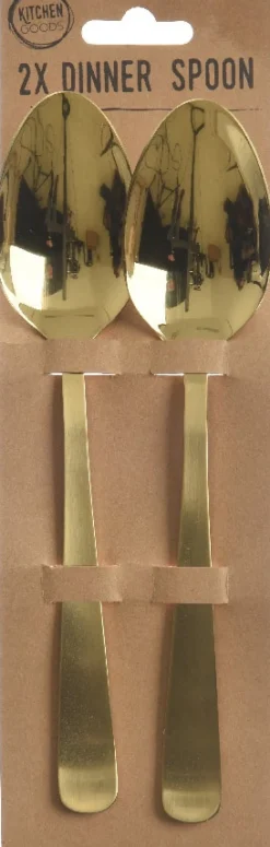 Hot Decoris Löffel gold 2 St. Besteck