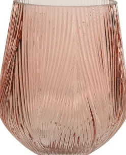 Hot Decoris Vase rosa D 14 H 16 cm Vasen & Krüge|Blumentöpfe & Pflanzgefäße