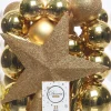 Hot Decoris Weihnachtsbaumschmuck Marilene gold 33 St. Weihnachtskugeln & -Anhänger|Weihnachtsbaumspitzen