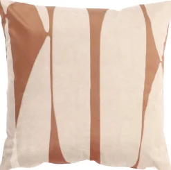 Online Dekokissen Abstract beige 45 x 45 x 10 cm Kissen|Dekokissen