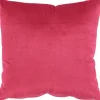 Outlet Dekokissen Raster rosa 45 x 45 cm Kissen|Dekokissen
