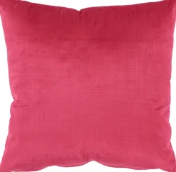 Outlet Dekokissen Raster rosa 45 x 45 cm Kissen|Dekokissen