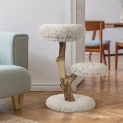 Online Designed by Lotte Kratzbaum Zora braun 50 x 50 x 72 cm Kratzbäume & -Möbel