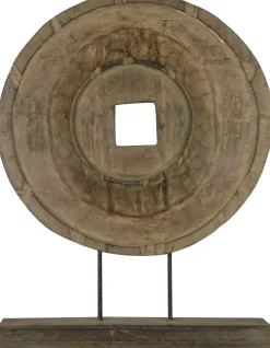 Best Dijk Natural Collections Weihnachtsdekoration Cirkel braun / schwarz 58 x 6 x 78 cm Dekofiguren & -Objekte