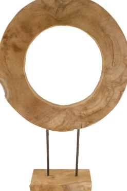 Hot Dijk Natural Collections Dekoobjekt Kreis naturell 38 x 10 x 58 cm Dekofiguren & -Objekte