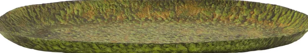 Dijk Natural Collections Tablett Lola grün 35 x 19 x 2 cm Servieren