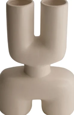 Online Dijk Natural Collections Vase Sietze weiß 17 x 8 x 25,5 cm Vasen & Krüge|Blumentöpfe & Pflanzgefäße