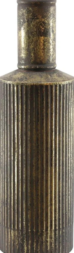 Best Dijk Natural Collections Flasche Will schwarz / gold D 15,5 H 53 cm Vasen & Krüge|Blumentöpfe & Pflanzgefäße