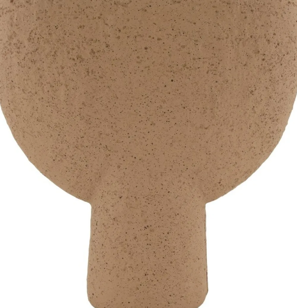Best Dijk Natural Collections Vase mit Fuß Paolo braun 30 x 9,5 x 32 cm Vasen & Krüge|Blumentöpfe & Pflanzgefäße