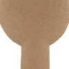 Discount Dijk Natural Collections Vase mit Fuß Paolo braun 25 x 7,5 x 25,5 cm Vasen & Krüge|Blumentöpfe & Pflanzgefäße