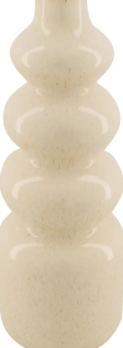 Online Dijk Natural Collections Vase Jeffrey weiß D 15 H 37,5 cm Vasen & Krüge|Blumentöpfe & Pflanzgefäße