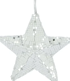 Dijk Natural Collections Weihnachtsstern silber D 18 H 6 cm Weihnachtssterne