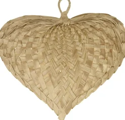 Dijk Natural Collections Weihnachtsdeko Wand Hart natur 73 x 76 x 4 cm Wandhänger