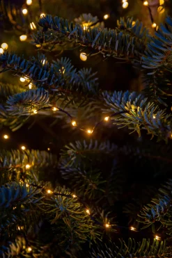 Hot Drahtlichterkette gold 12 m mit 400 LEDs Mini- & Drahtlichterketten