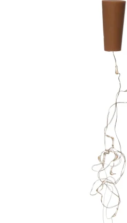 Drahtlichterkette Korken 1 m mit 10 LEDs warmweiß Mini- & Drahtlichterketten