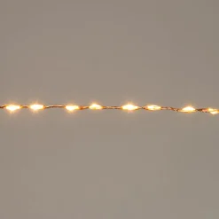 Discount Drahtlichterkette kupfer 5 m mit 330 LEDs klassisch warm Mini- & Drahtlichterketten