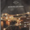 Best Drahtlichterkette Seil mit 20 LEDs warmweiß 1 m Motiv-Lichterketten
