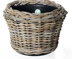 Hot Drypot Outdoor-Pflanzkorb D 32 H 23 cm grau Pflanzkörbe|Blumentöpfe & Pflanzgefäße