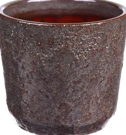 Hot Duif Blumentopf Calma D 17 H 16 cm braun / grau Blumentöpfe|Blumentöpfe & Pflanzgefäße