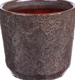 Clearance Duif Blumentopf Calma D 12,2 H 10,9 cm braun / grau Blumentöpfe|Blumentöpfe & Pflanzgefäße