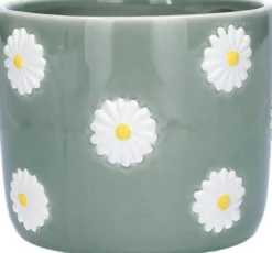 Clearance Duif Blumentopf Daisy grün D 14,3 H 11,5 cm Blumentöpfe & Pflanzgefäße|Blumentöpfe