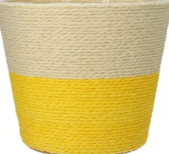 Best Duif Pflanzkorb Riley naturell / gelb D 15,5 H 13 cm Pflanzkörbe|Pflanzkörbe