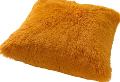 New Dutch Decor Dekokissen Fluffy gelb 45 x 45 x 10 cm Kissen|Dekokissen