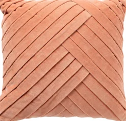 Discount Dutch Decor Dekokissen Gidi rosa 45 x 45 x 5 cm Kissen|Dekokissen